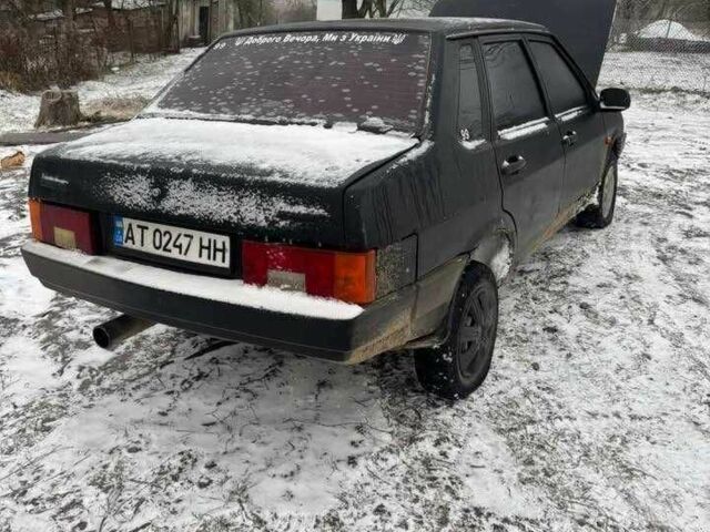 Черный ВАЗ 21099, объемом двигателя 1.6 л и пробегом 1 тыс. км за 1500 $, фото 4 на Automoto.ua