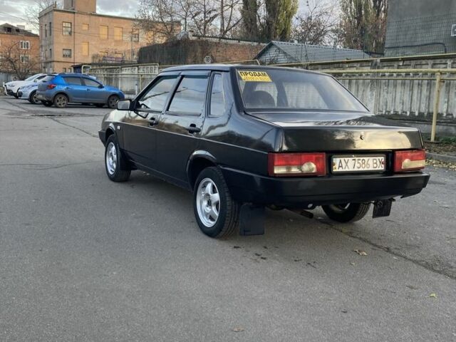 Черный ВАЗ 21099, объемом двигателя 1.6 л и пробегом 282 тыс. км за 1350 $, фото 3 на Automoto.ua