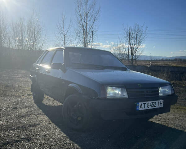 Черный ВАЗ 21099, объемом двигателя 1.6 л и пробегом 150 тыс. км за 1800 $, фото 1 на Automoto.ua