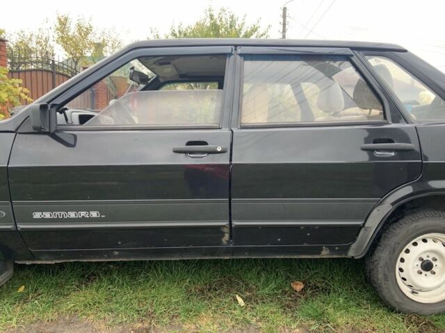 Черный ВАЗ 21099, объемом двигателя 1.6 л и пробегом 209 тыс. км за 1810 $, фото 1 на Automoto.ua