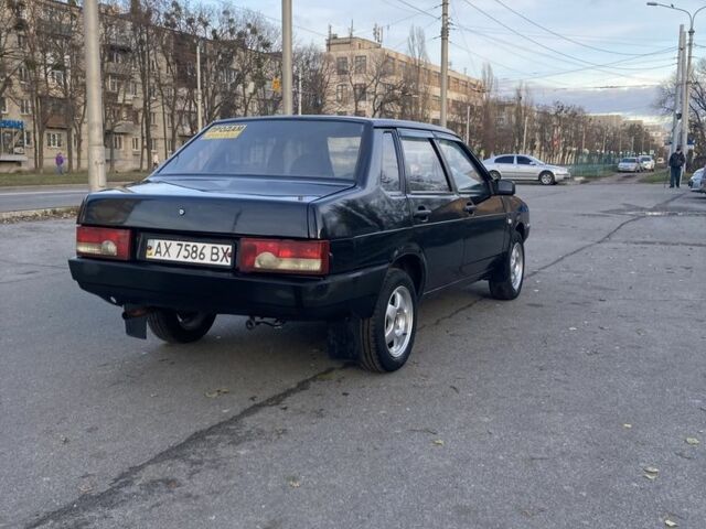 Черный ВАЗ 21099, объемом двигателя 1.6 л и пробегом 282 тыс. км за 1350 $, фото 2 на Automoto.ua
