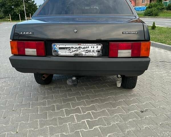 Черный ВАЗ 21099, объемом двигателя 1.6 л и пробегом 167 тыс. км за 3200 $, фото 5 на Automoto.ua