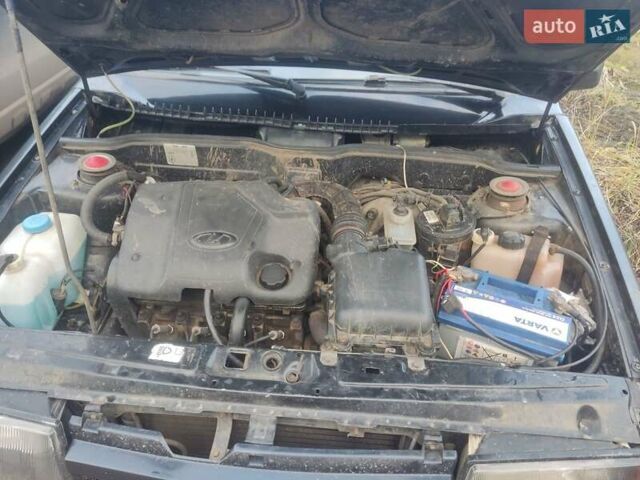 Черный ВАЗ 21099, объемом двигателя 1.6 л и пробегом 186 тыс. км за 1538 $, фото 1 на Automoto.ua