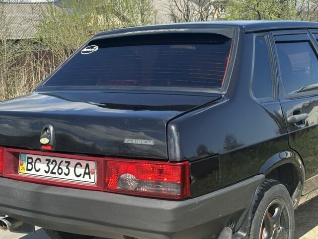 Черный ВАЗ 21099, объемом двигателя 1.6 л и пробегом 120 тыс. км за 2200 $, фото 4 на Automoto.ua