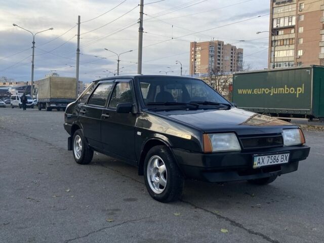 Черный ВАЗ 21099, объемом двигателя 1.6 л и пробегом 282 тыс. км за 1350 $, фото 1 на Automoto.ua