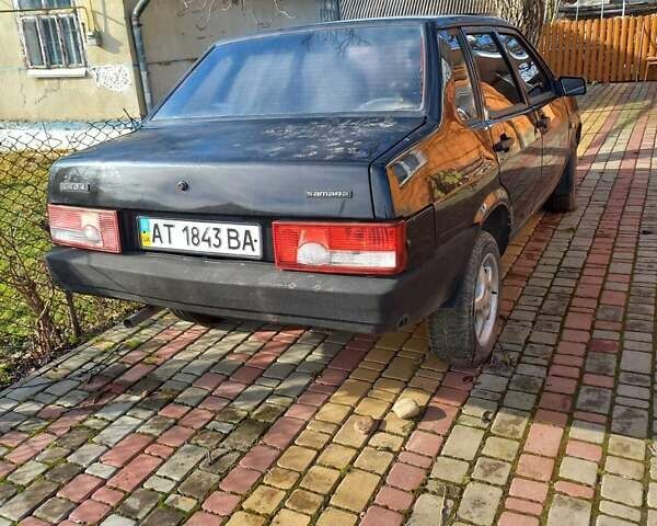 Чорний ВАЗ 21099, об'ємом двигуна 1.5 л та пробігом 130 тис. км за 1200 $, фото 1 на Automoto.ua