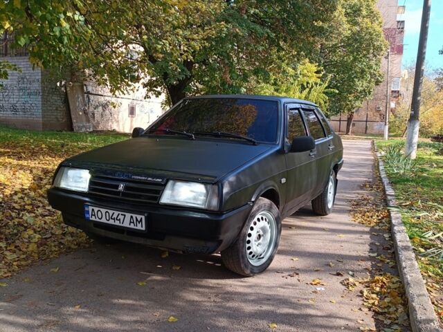 Черный ВАЗ 21099, объемом двигателя 1.6 л и пробегом 150 тыс. км за 1100 $, фото 1 на Automoto.ua