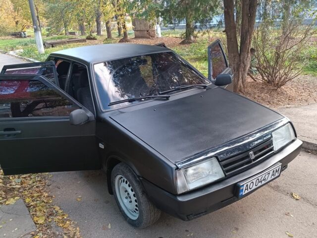 Черный ВАЗ 21099, объемом двигателя 1.6 л и пробегом 150 тыс. км за 1100 $, фото 13 на Automoto.ua