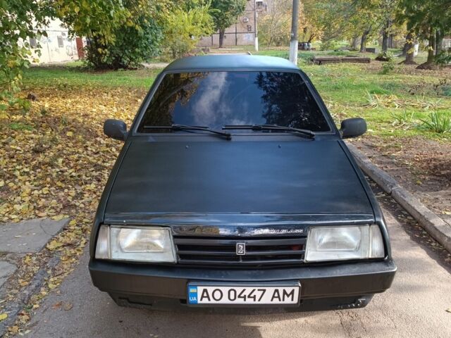 Черный ВАЗ 21099, объемом двигателя 1.6 л и пробегом 150 тыс. км за 1100 $, фото 3 на Automoto.ua