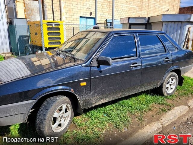 Черный ВАЗ 21099, объемом двигателя 1.6 л и пробегом 245 тыс. км за 1750 $, фото 2 на Automoto.ua