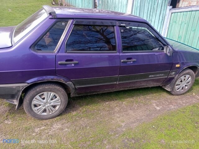 Фиолетовый ВАЗ 21099, объемом двигателя 0 л и пробегом 200 тыс. км за 750 $, фото 3 на Automoto.ua