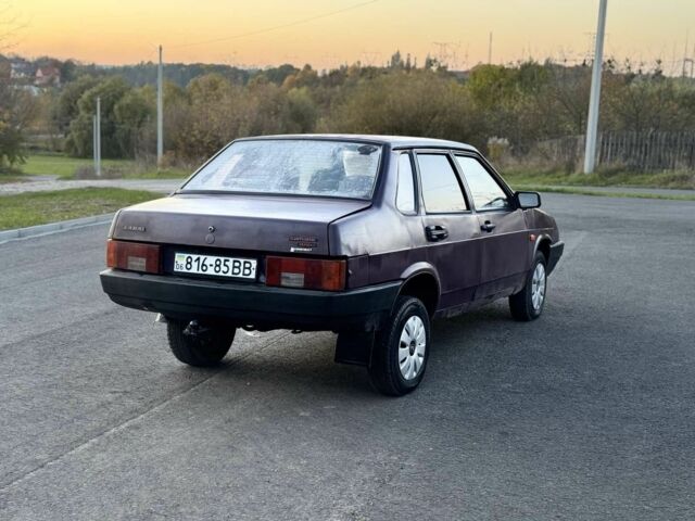 ВАЗ 21099 1996 в Ровно на Automoto.ua Фиолетовый ВАЗ 21099, объемом двигателя 1.5 л и пробегом 1 тыс. км за 650 $, фото 6 на Automoto.ua