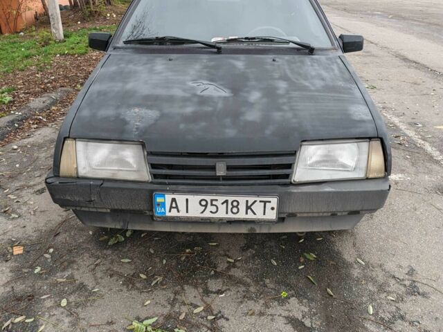 Фиолетовый ВАЗ 21099, объемом двигателя 1.5 л и пробегом 117 тыс. км за 450 $, фото 1 на Automoto.ua