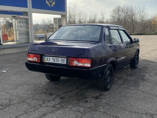 Фиолетовый ВАЗ 21099, объемом двигателя 1.5 л и пробегом 88 тыс. км за 780 $, фото 5 на Automoto.ua