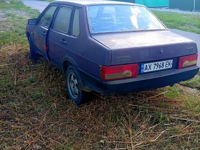 Фиолетовый ВАЗ 21099, объемом двигателя 1.5 л и пробегом 0 тыс. км за 750 $, фото 5 на Automoto.ua