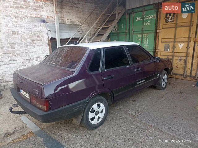 ВАЗ 21099 1997 в Кропивницком (Кировограде) на Automoto.ua Фиолетовый ВАЗ 21099, объемом двигателя 1.6 л и пробегом 150 тыс. км за 847 $, фото 1 на Automoto.ua
