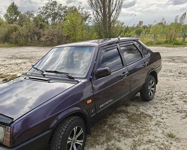Фіолетовий ВАЗ 21099, об'ємом двигуна 1.5 л та пробігом 100 тис. км за 2000 $, фото 7 на Automoto.ua