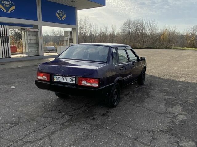 Фиолетовый ВАЗ 21099, объемом двигателя 1.5 л и пробегом 88 тыс. км за 780 $, фото 6 на Automoto.ua