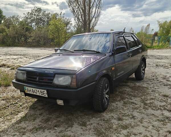 Фіолетовий ВАЗ 21099, об'ємом двигуна 1.5 л та пробігом 100 тис. км за 2000 $, фото 3 на Automoto.ua