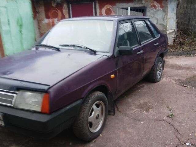 Фіолетовий ВАЗ 21099, об'ємом двигуна 1 л та пробігом 229 тис. км за 700 $, фото 2 на Automoto.ua