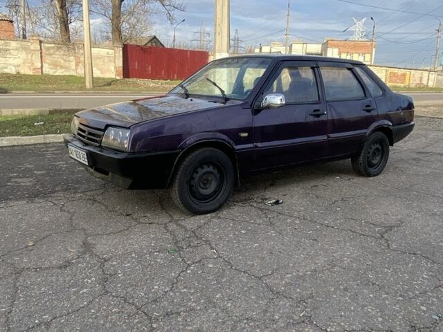 Фиолетовый ВАЗ 21099, объемом двигателя 1.5 л и пробегом 88 тыс. км за 780 $, фото 3 на Automoto.ua
