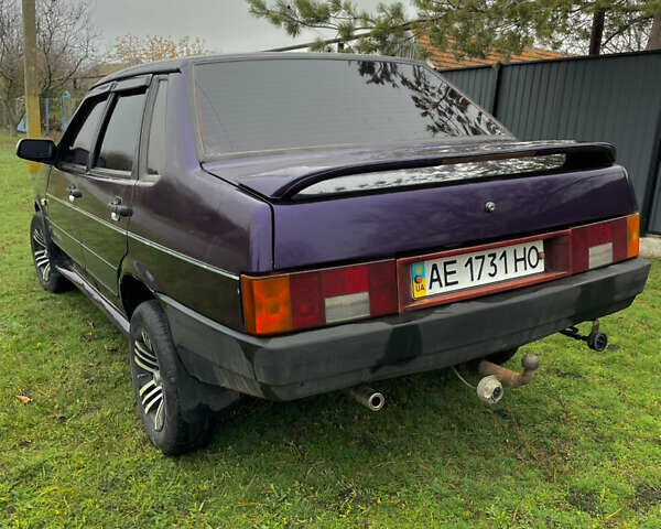 Фіолетовий ВАЗ 21099, об'ємом двигуна 1.5 л та пробігом 175 тис. км за 1400 $, фото 6 на Automoto.ua