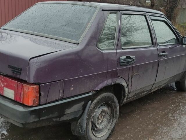 Фиолетовый ВАЗ 21099, объемом двигателя 0 л и пробегом 350 тыс. км за 671 $, фото 3 на Automoto.ua