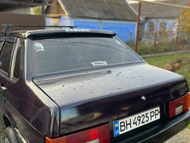 Фіолетовий ВАЗ 21099, об'ємом двигуна 1.5 л та пробігом 300 тис. км за 1600 $, фото 4 на Automoto.ua