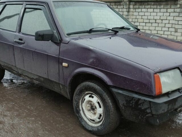 Фиолетовый ВАЗ 21099, объемом двигателя 0 л и пробегом 350 тыс. км за 671 $, фото 4 на Automoto.ua