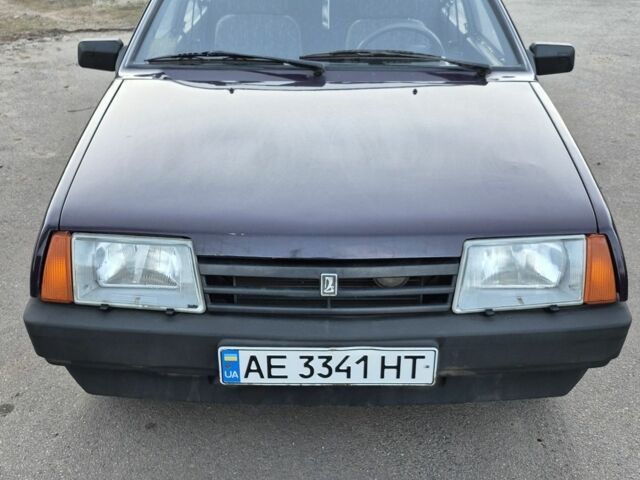 Фиолетовый ВАЗ 21099, объемом двигателя 1.5 л и пробегом 150 тыс. км за 1600 $, фото 1 на Automoto.ua