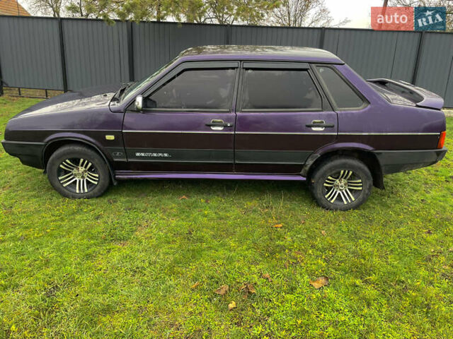 Фіолетовий ВАЗ 21099, об'ємом двигуна 1.5 л та пробігом 175 тис. км за 1400 $, фото 8 на Automoto.ua