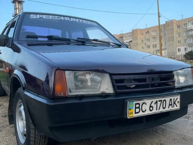 Фіолетовий ВАЗ 21099, об'ємом двигуна 1.5 л та пробігом 180 тис. км за 900 $, фото 2 на Automoto.ua