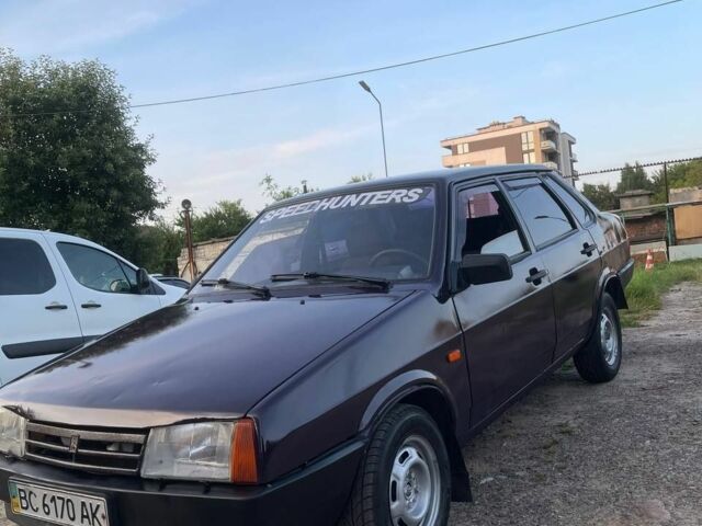 Фіолетовий ВАЗ 21099, об'ємом двигуна 1.5 л та пробігом 180 тис. км за 900 $, фото 1 на Automoto.ua