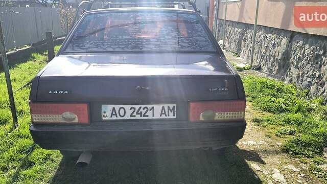 Фиолетовый ВАЗ 21099, объемом двигателя 1.5 л и пробегом 250 тыс. км за 700 $, фото 1 на Automoto.ua