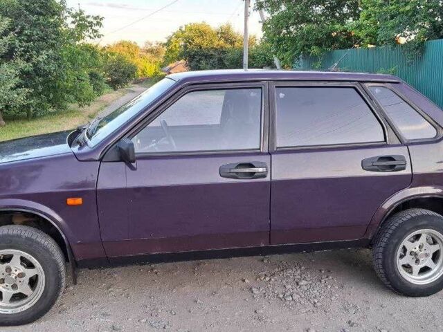 Фиолетовый ВАЗ 21099, объемом двигателя 1.5 л и пробегом 3 тыс. км за 1600 $, фото 11 на Automoto.ua