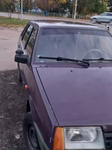 Фиолетовый ВАЗ 21099, объемом двигателя 1.6 л и пробегом 30 тыс. км за 2000 $, фото 9 на Automoto.ua