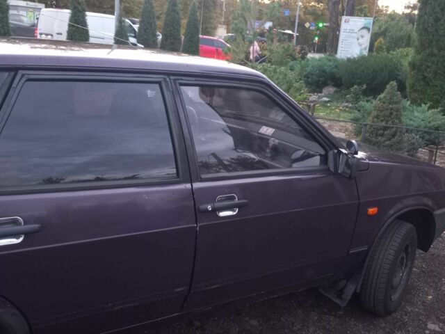 Фиолетовый ВАЗ 21099, объемом двигателя 1.5 л и пробегом 32 тыс. км за 2300 $, фото 5 на Automoto.ua