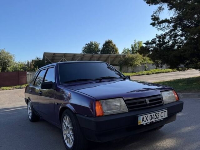 Фіолетовий ВАЗ 21099, об'ємом двигуна 1.5 л та пробігом 130 тис. км за 2500 $, фото 3 на Automoto.ua