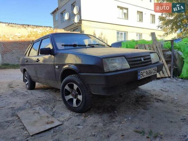 Фиолетовый ВАЗ 21099, объемом двигателя 1.5 л и пробегом 255 тыс. км за 850 $, фото 2 на Automoto.ua