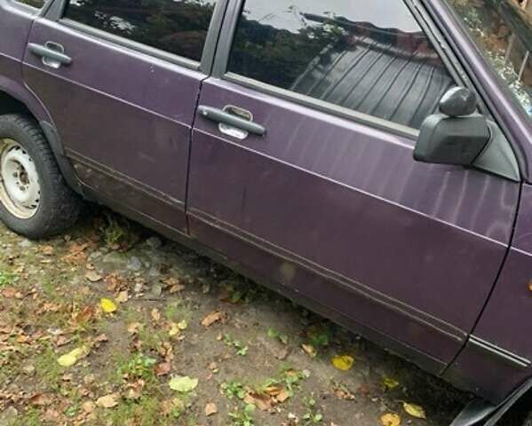 Фиолетовый ВАЗ 21099, объемом двигателя 1.6 л и пробегом 30 тыс. км за 2000 $, фото 16 на Automoto.ua