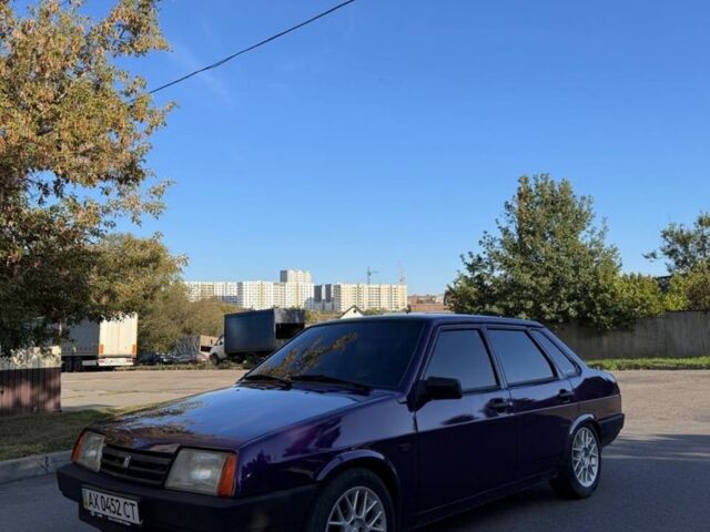 Фіолетовий ВАЗ 21099, об'ємом двигуна 1.5 л та пробігом 130 тис. км за 2500 $, фото 2 на Automoto.ua