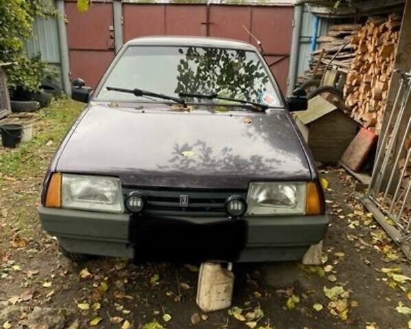 Фиолетовый ВАЗ 21099, объемом двигателя 1.6 л и пробегом 30 тыс. км за 2000 $, фото 1 на Automoto.ua