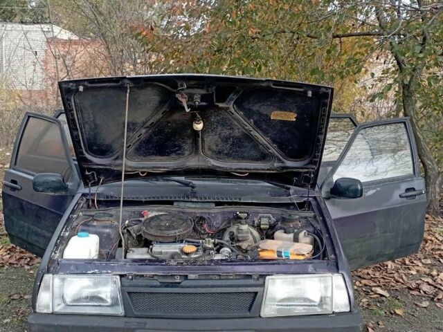 Фіолетовий ВАЗ 21099, об'ємом двигуна 0 л та пробігом 100 тис. км за 1500 $, фото 2 на Automoto.ua