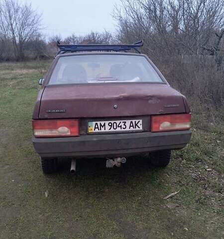 Фиолетовый ВАЗ 21099, объемом двигателя 1.6 л и пробегом 270 тыс. км за 828 $, фото 9 на Automoto.ua