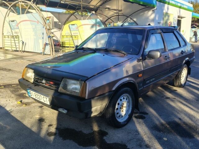 Коричневый ВАЗ 21099, объемом двигателя 1.3 л и пробегом 9 тыс. км за 843 $, фото 4 на Automoto.ua