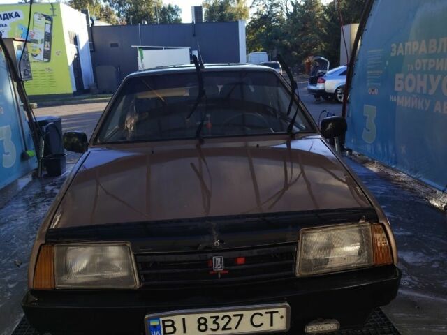 Коричневый ВАЗ 21099, объемом двигателя 1.3 л и пробегом 9 тыс. км за 843 $, фото 1 на Automoto.ua