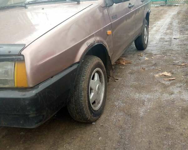 Коричневий ВАЗ 21099, об'ємом двигуна 1.5 л та пробігом 100 тис. км за 1300 $, фото 4 на Automoto.ua