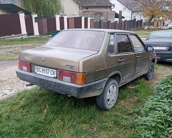 Коричневый ВАЗ 21099, объемом двигателя 1.5 л и пробегом 146 тыс. км за 600 $, фото 1 на Automoto.ua