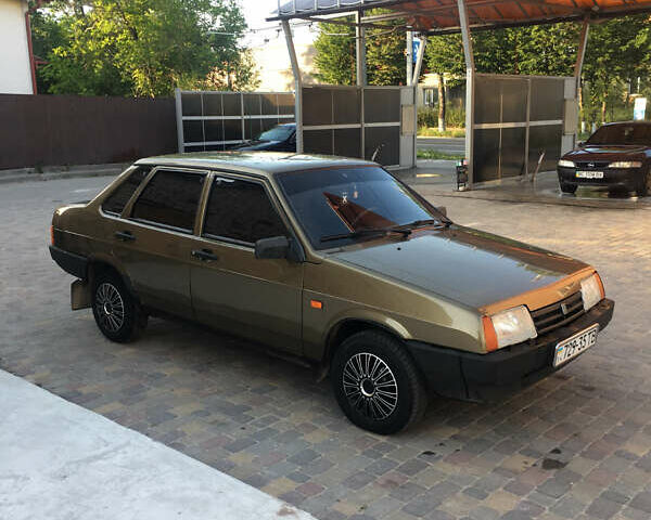 Коричневый ВАЗ 21099, объемом двигателя 1.5 л и пробегом 248 тыс. км за 2000 $, фото 11 на Automoto.ua