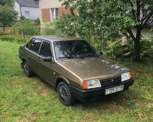 Коричневый ВАЗ 21099, объемом двигателя 1.5 л и пробегом 248 тыс. км за 2000 $, фото 12 на Automoto.ua